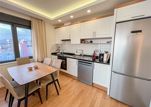 Видовая квартира 2+1 в комплексе на первой линии 