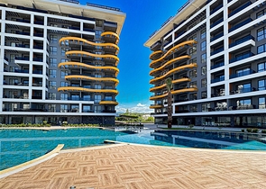 Квартира 1+1 в люкс комплексе на завершающем этапе строительства