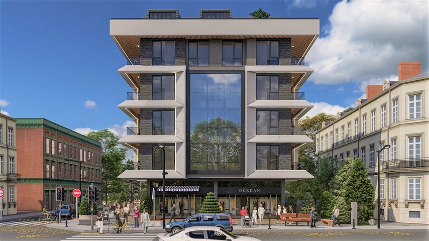 Новый проект в районе Оба в 350 м от моря  