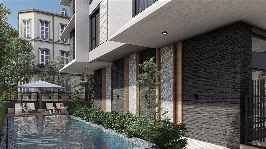 Новый проект в районе Оба в 350 м от моря  