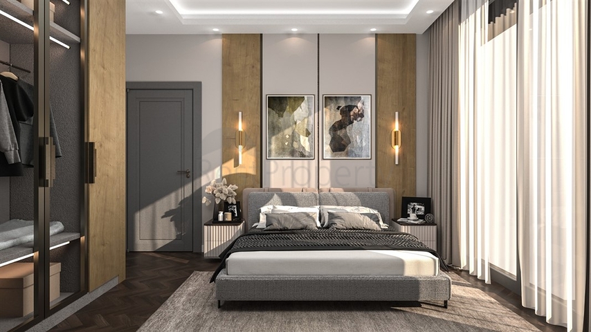 Новый проект в районе Оба в 350 м от моря  