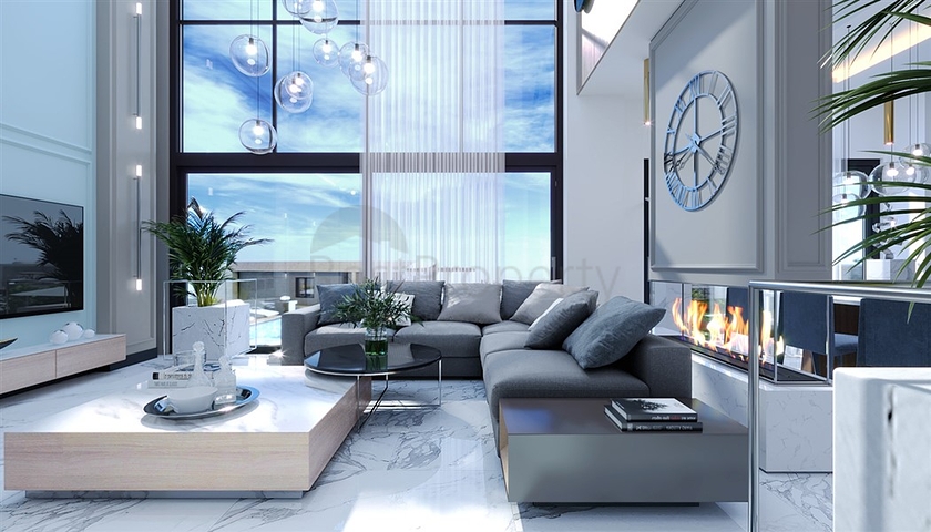 Проект вилл с потрясающим видом в центре Алании