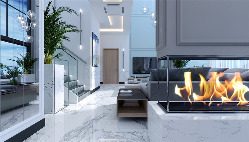 Проект вилл с потрясающим видом в центре Алании