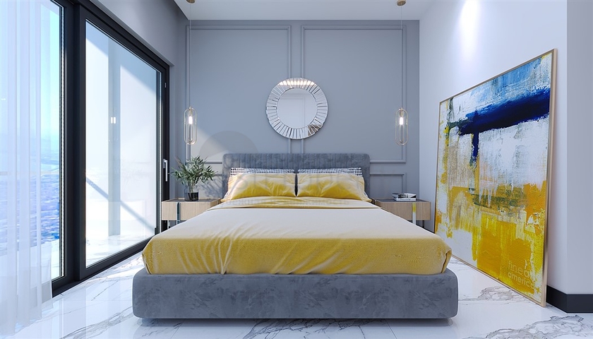 Проект вилл с потрясающим видом в центре Алании