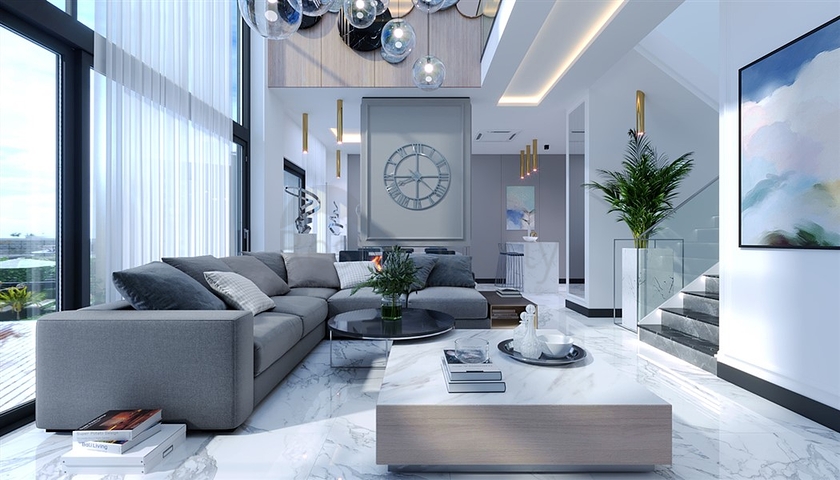 Проект вилл с потрясающим видом в центре Алании