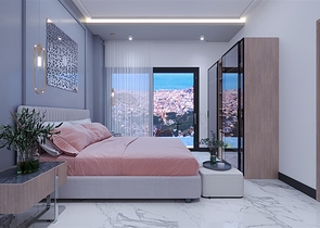 Проект вилл с потрясающим видом в центре Алании