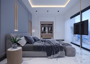 Проект вилл с потрясающим видом в центре Алании