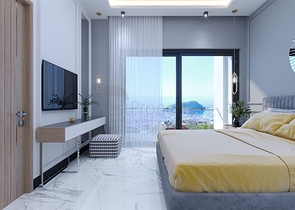 Проект вилл с потрясающим видом в центре Алании