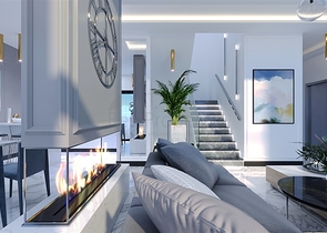 Проект вилл с потрясающим видом в центре Алании