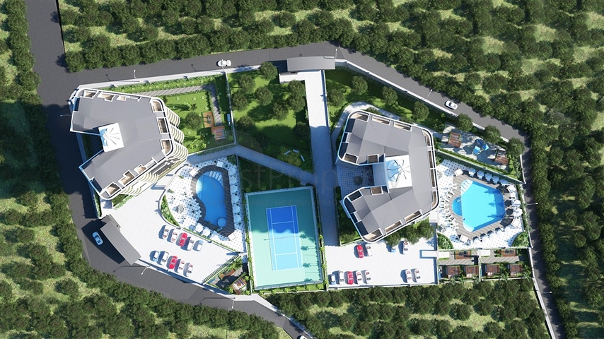 1+1 в комплексе бизнес класса в районе Демирташ 