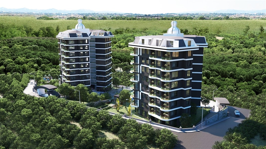 1+1 в комплексе бизнес класса в районе Демирташ 