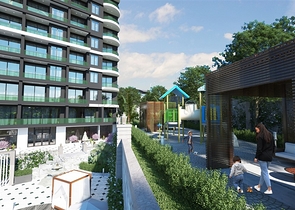 1+1 в комплексе бизнес класса в районе Демирташ 