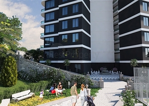 1+1 в комплексе бизнес класса в районе Демирташ 