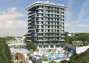 1+1 в комплексе бизнес класса в районе Демирташ 