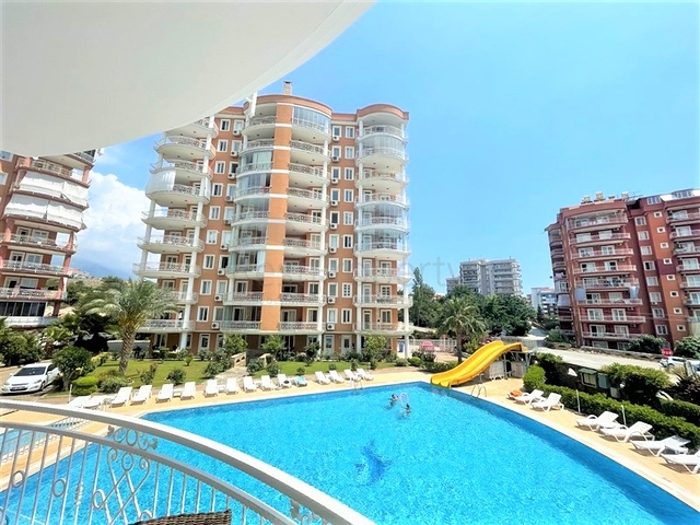 Квартира 2+1 с видом на море в районе Тосмур