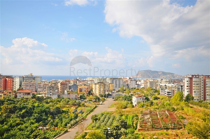 Квартира 2+1 с видом на море в районе Тосмур