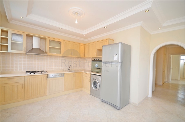 Квартира 2+1 с видом на море в районе Тосмур