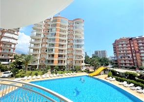 Квартира 2+1 с видом на море в районе Тосмур