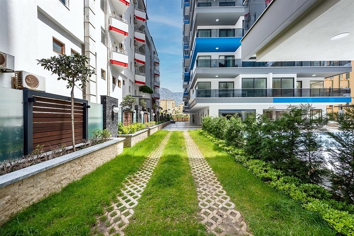 Квартира 2+1 с панорамным видом на море в районе Махмутлар