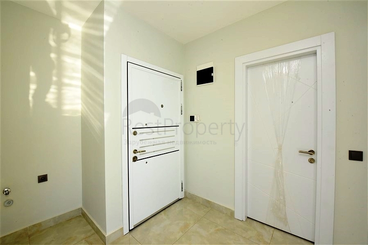 Квартира 2+1 с панорамным видом на море в районе Махмутлар