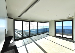 Квартира 2+1 с панорамным видом на море в районе Махмутлар