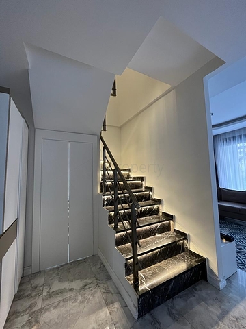 Двухэтажный садовый дуплекс 2+1 в районе Оба 