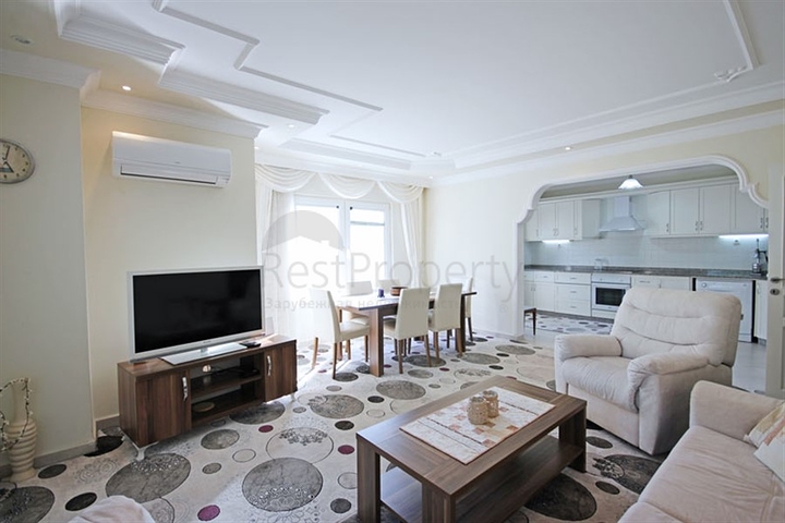 Просторная квартира 2+1 с мебелью в районе Джикджилли    