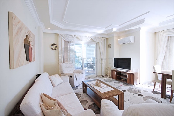 Просторная квартира 2+1 с мебелью в районе Джикджилли    