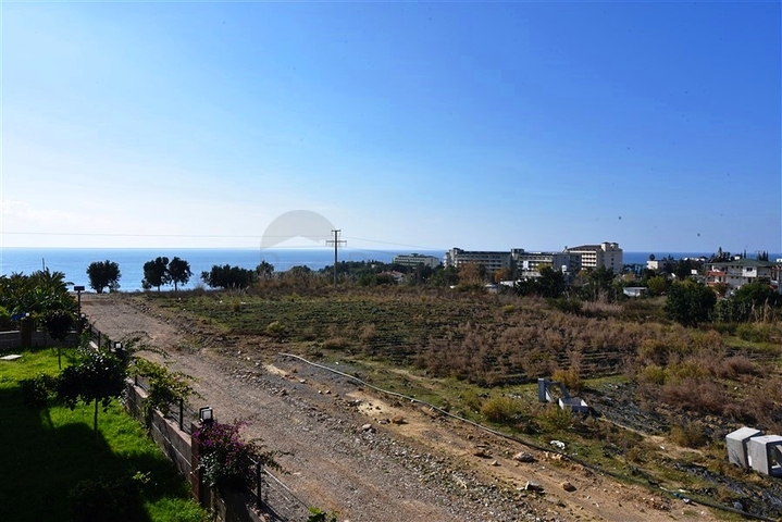 Новая квартира 2+1 с видом на море в Авсалларе