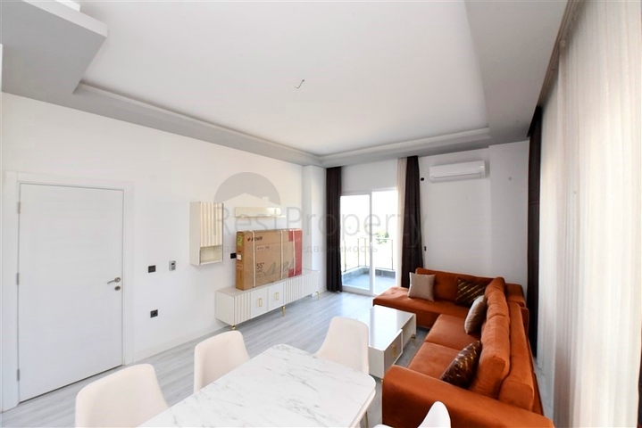 Новая квартира 2+1 с видом на море в Авсалларе