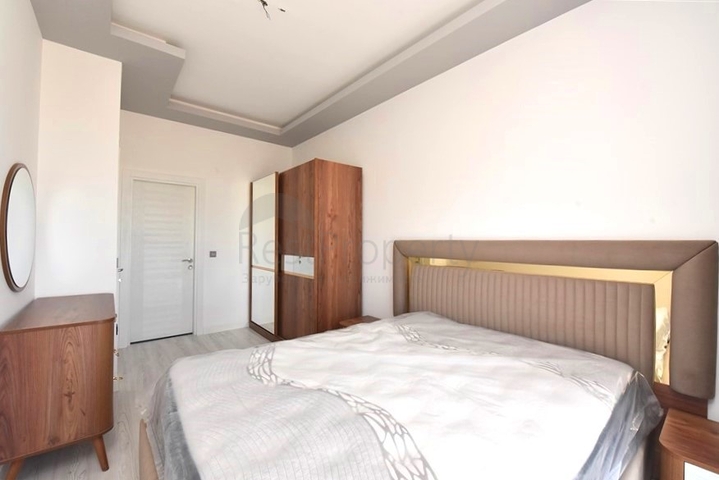 Новая квартира 2+1 с видом на море в Авсалларе