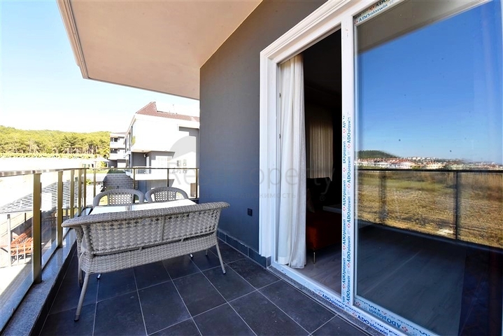 Новая квартира 2+1 с видом на море в Авсалларе