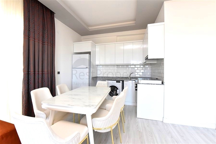 Новая квартира 2+1 с видом на море в Авсалларе