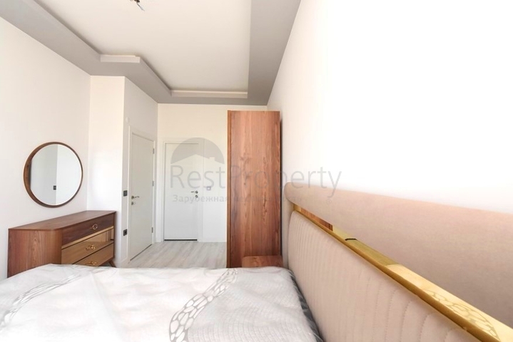 Новая квартира 2+1 с видом на море в Авсалларе