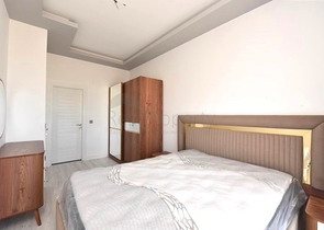 Новая квартира 2+1 с видом на море в Авсалларе