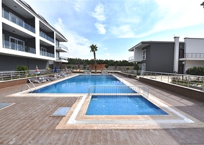 Новая квартира 2+1 с видом на море в Авсалларе