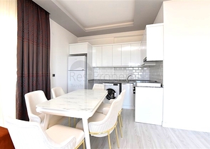 Новая квартира 2+1 с видом на море в Авсалларе