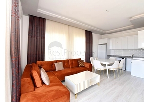 Новая квартира 2+1 с видом на море в Авсалларе