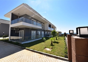 Новая квартира 2+1 с видом на море в Авсалларе