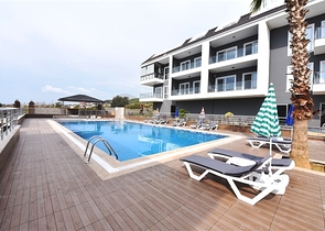 Новая квартира 2+1 с видом на море в Авсалларе