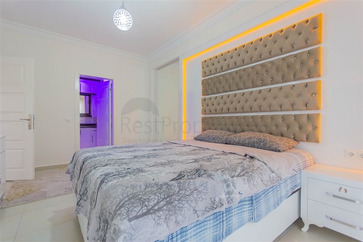 Просторная и светлая квартира планировкой 2+1 в районе Махмутлар