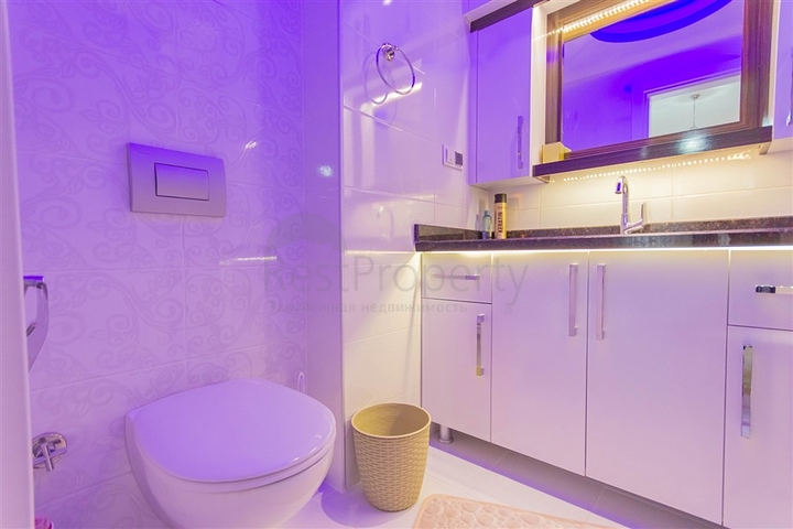 Просторная и светлая квартира планировкой 2+1 в районе Махмутлар