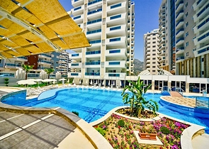 Просторная и светлая квартира планировкой 2+1 в районе Махмутлар