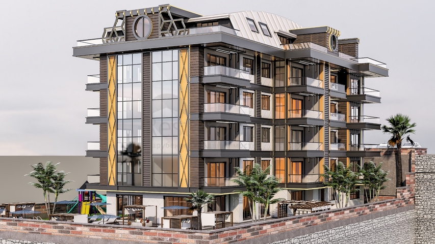 Квартира 1+1 в районе Клеопатра