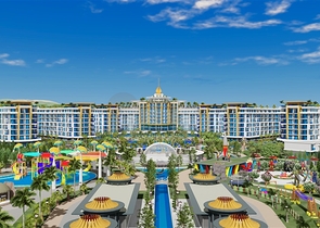 Квартира 1+1 в самом масштабном проекте в Алании в районе Тюрклер