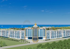 Квартира 1+1 в самом масштабном проекте в Алании в районе Тюрклер