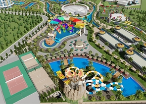 Квартира 1+1 в самом масштабном проекте в Алании в районе Тюрклер