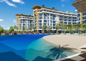 Квартира 1+1 в самом масштабном проекте в Алании в районе Тюрклер