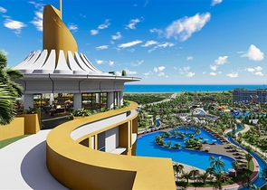 Квартира 1+1 в самом масштабном проекте в Алании в районе Тюрклер