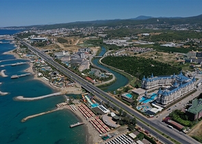 Квартира 1+1 в самом масштабном проекте в Алании в районе Тюрклер